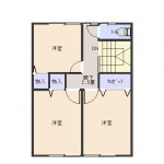 アメニテイパレス （メゾネット）A棟  3LDK  63000円 