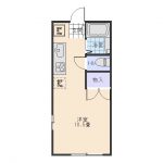 コーポエルム　1Ｒ　　　１階　　３３０００円 画像1