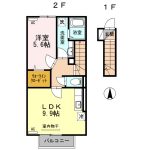 メゾン・クレスト 206　　1LDK 　　59,000円　　　2023年5月20日 画像1