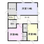 河北町谷地乙【北棟】　　4LDK　　1850万円 画像3